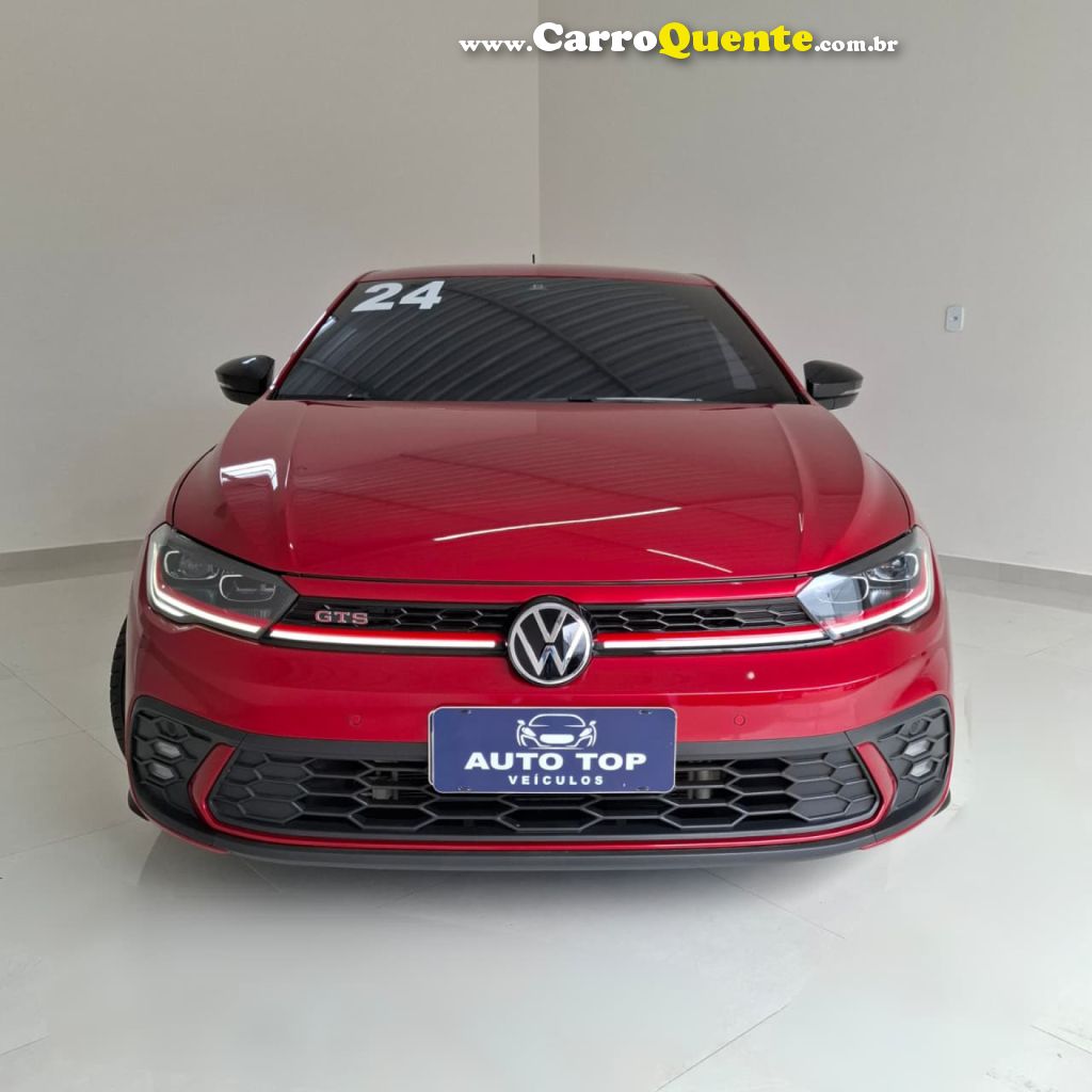 VOLKSWAGEN   POLO GTS 1.4 TSI 16V FLEX   VERMELHO 2024 1.4 FLEX - Loja