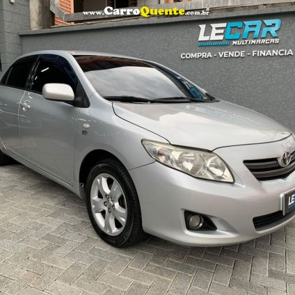 TOYOTA   COROLLA GLI 1.8 FLEX 16V  AUT.   PRATA 2011 1.8 FLEX