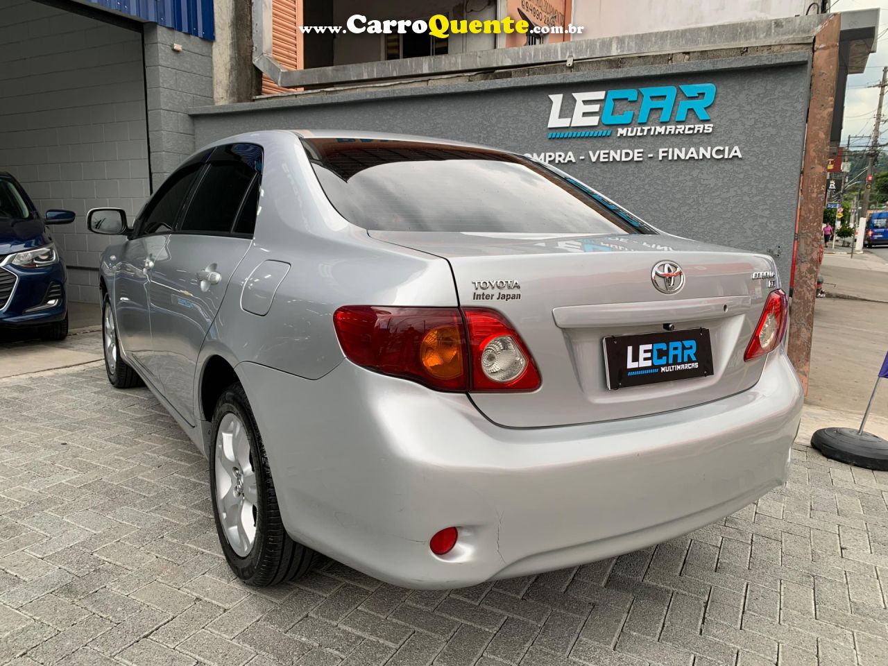 TOYOTA   COROLLA GLI 1.8 FLEX 16V  AUT.   PRATA 2011 1.8 FLEX - Loja