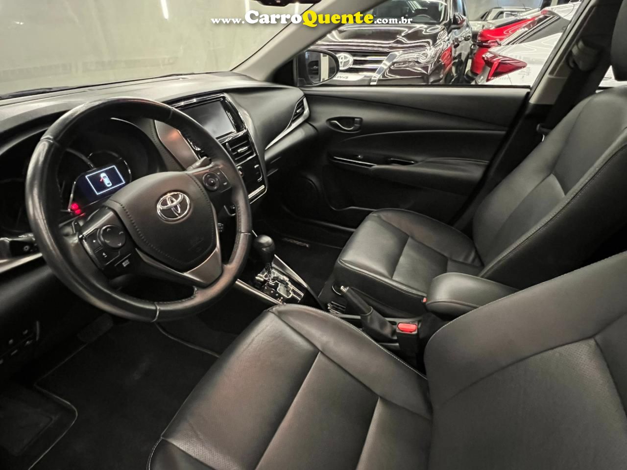 TOYOTA   YARIS XLS SEDAN 1.5 FLEX 16V 4P AUT.   AZUL 2024 1.5 FLEX - Loja