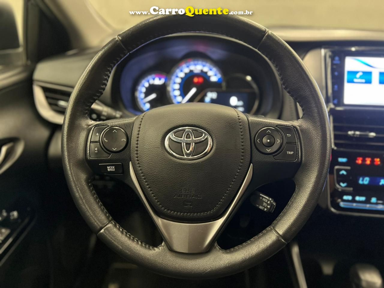 TOYOTA   YARIS XLS SEDAN 1.5 FLEX 16V 4P AUT.   AZUL 2024 1.5 FLEX - Loja