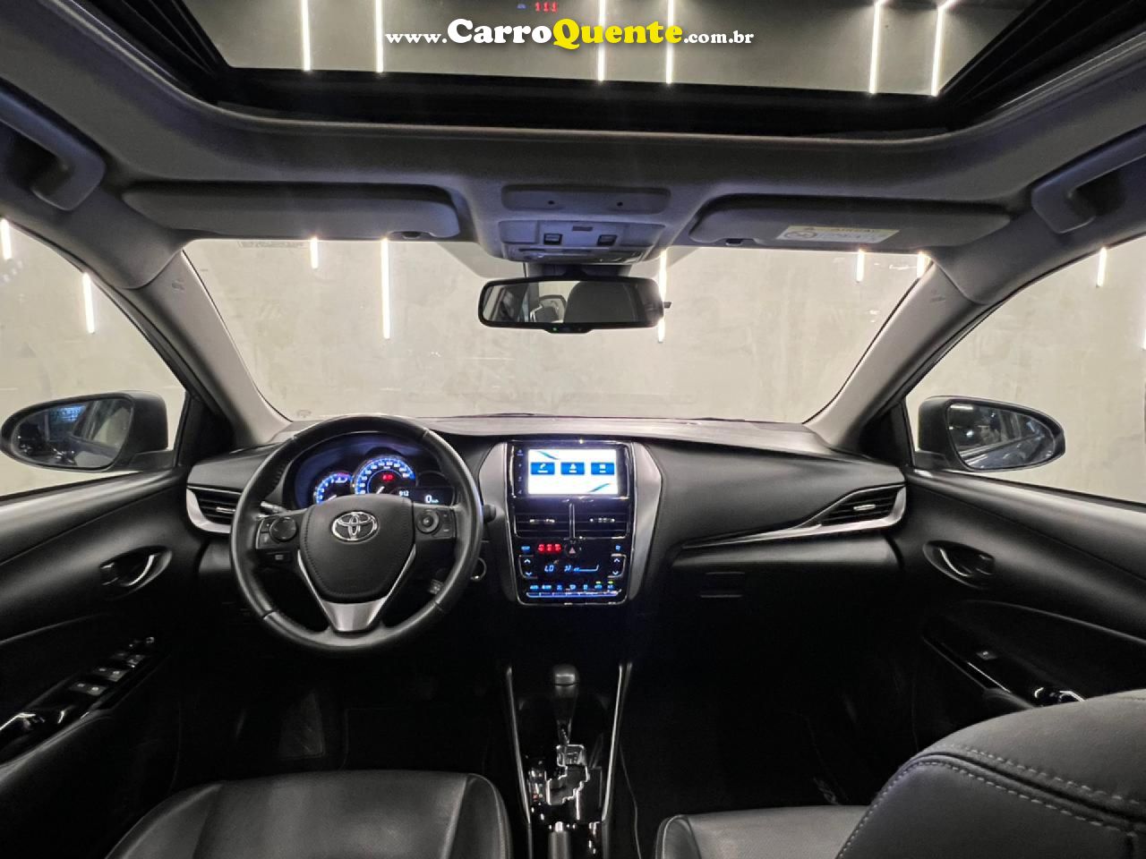 TOYOTA   YARIS XLS SEDAN 1.5 FLEX 16V 4P AUT.   AZUL 2024 1.5 FLEX - Loja