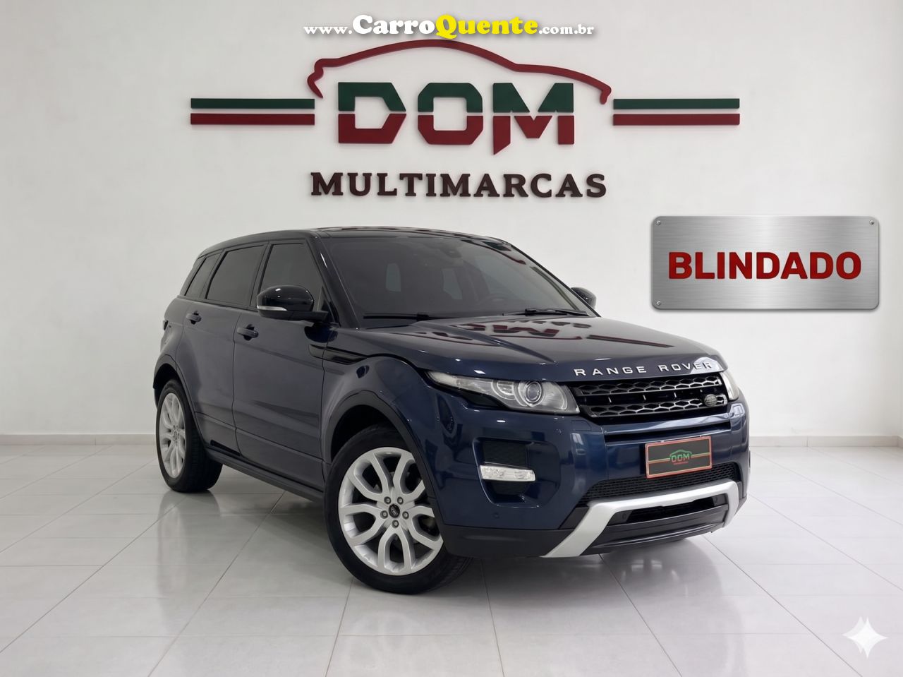 LAND ROVER   RANGE R.EVOQUE DYNAMIC 2.0 AUT 5P   AZUL 2013 2.0 GASOLINA - Loja