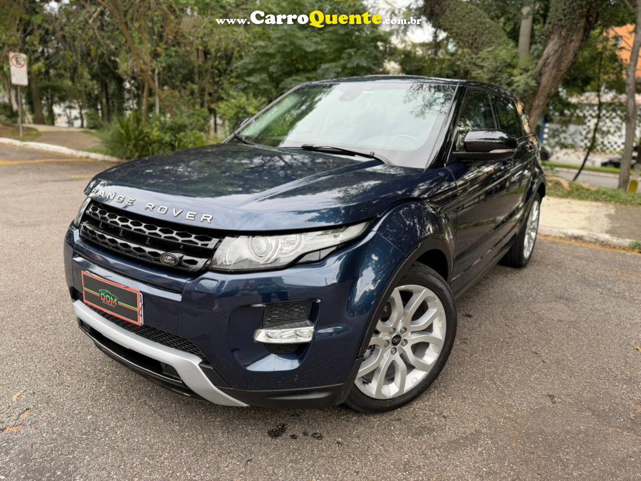 LAND ROVER   RANGE R.EVOQUE DYNAMIC 2.0 AUT 5P   AZUL 2013 2.0 GASOLINA - Loja