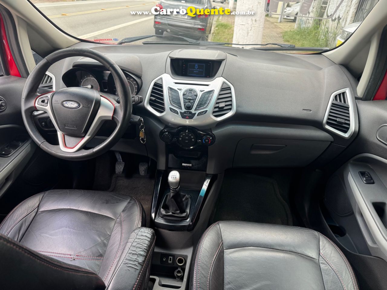 FORD   ECOSPORT FREESTYLE 2.0 16V FLEX 5P   VERMELHO 2014 2.0 FLEX - Loja