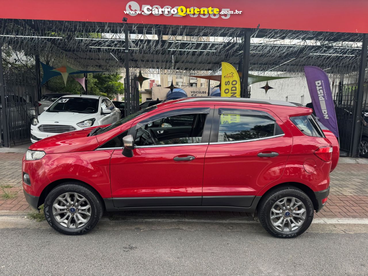 FORD   ECOSPORT FREESTYLE 2.0 16V FLEX 5P   VERMELHO 2014 2.0 FLEX - Loja