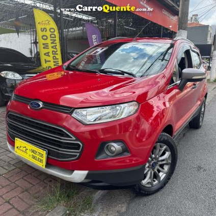 FORD   ECOSPORT FREESTYLE 2.0 16V FLEX 5P   VERMELHO 2014 2.0 FLEX