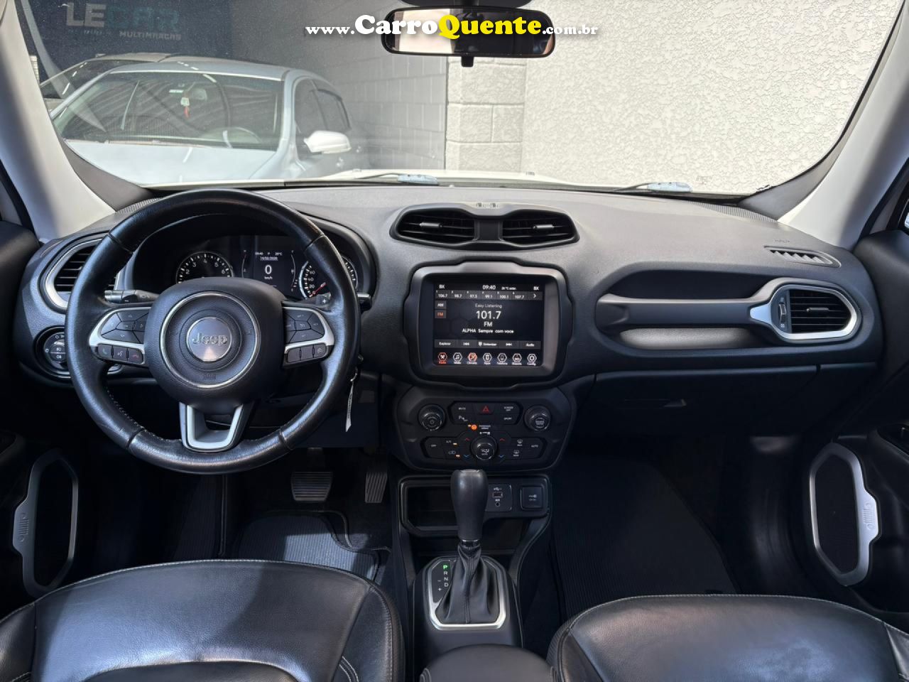 JEEP   RENEGADE LONGITUDE 1.8 4X2 FLEX 16V AUT.   BRANCO 2021 1.8 FLEX - Loja