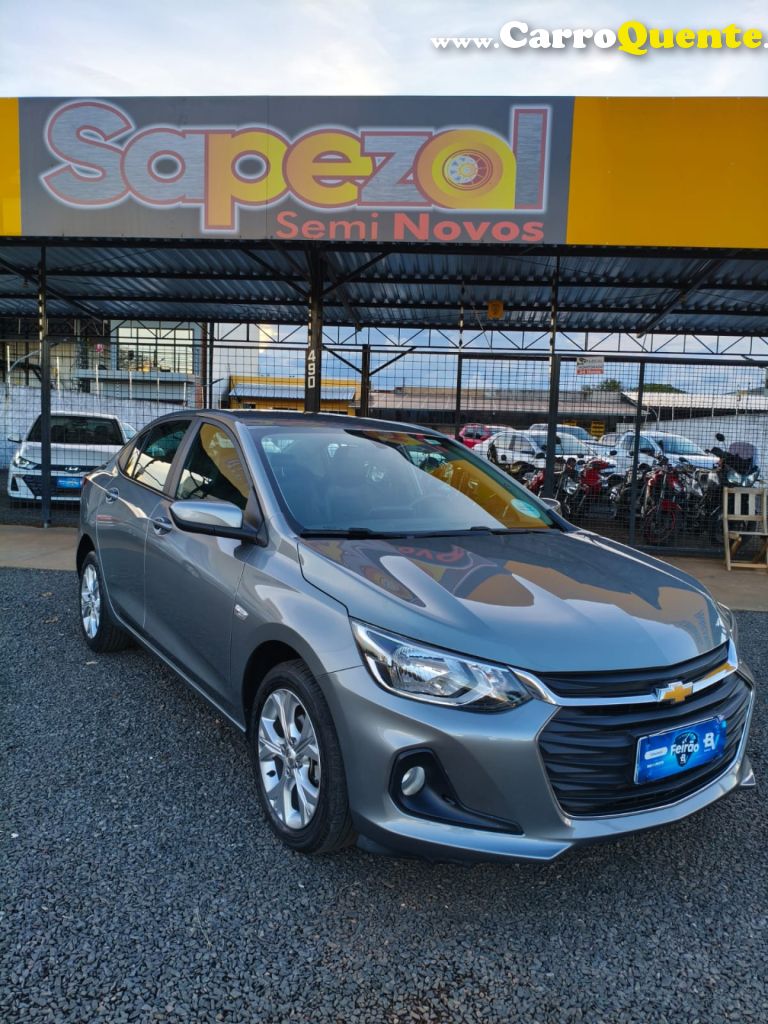 CHEVROLET   ONIX SEDAN PLUS LTZ 1.0 12V TB FLEX AUT.   PRATA 2025 1.0 FLEX - Loja