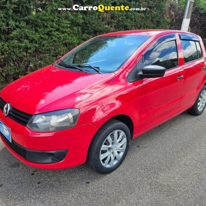 VOLKSWAGEN   FOX 1.0 MI TOTAL FLEX 8V 5P   VERMELHO 2012 1.0 FLEX