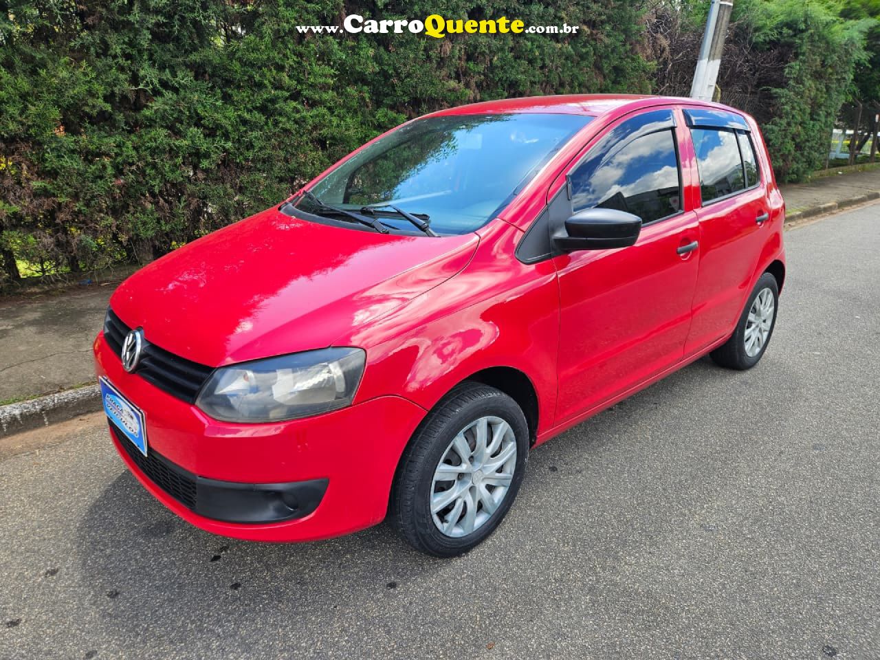 VOLKSWAGEN   FOX 1.0 MI TOTAL FLEX 8V 5P   VERMELHO 2012 1.0 FLEX - Loja