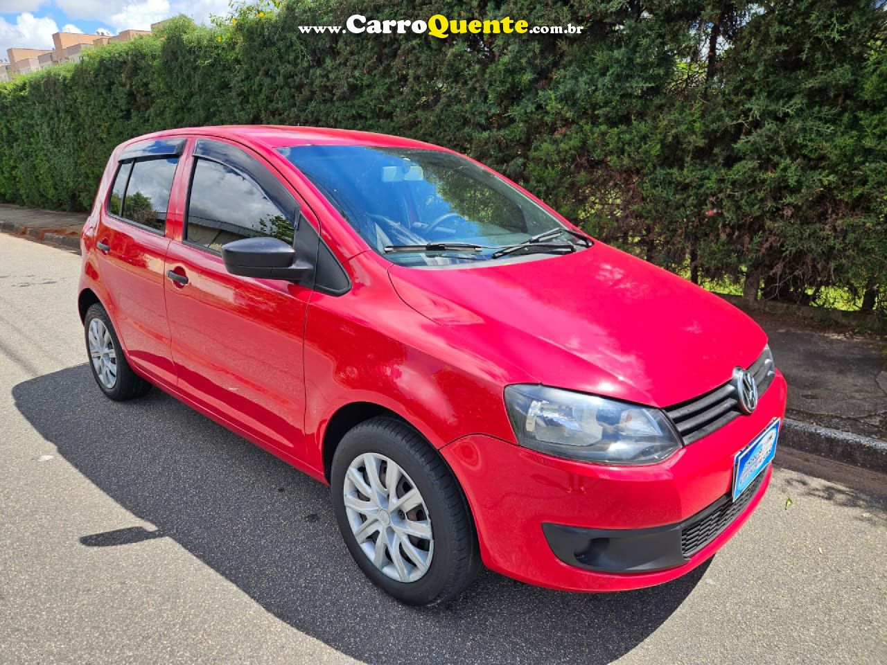 VOLKSWAGEN   FOX 1.0 MI TOTAL FLEX 8V 5P   VERMELHO 2012 1.0 FLEX - Loja
