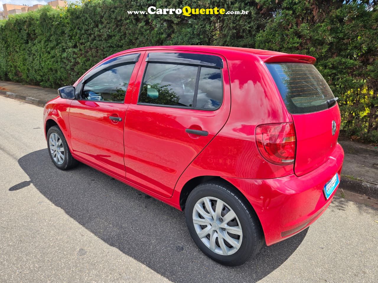 VOLKSWAGEN   FOX 1.0 MI TOTAL FLEX 8V 5P   VERMELHO 2012 1.0 FLEX - Loja