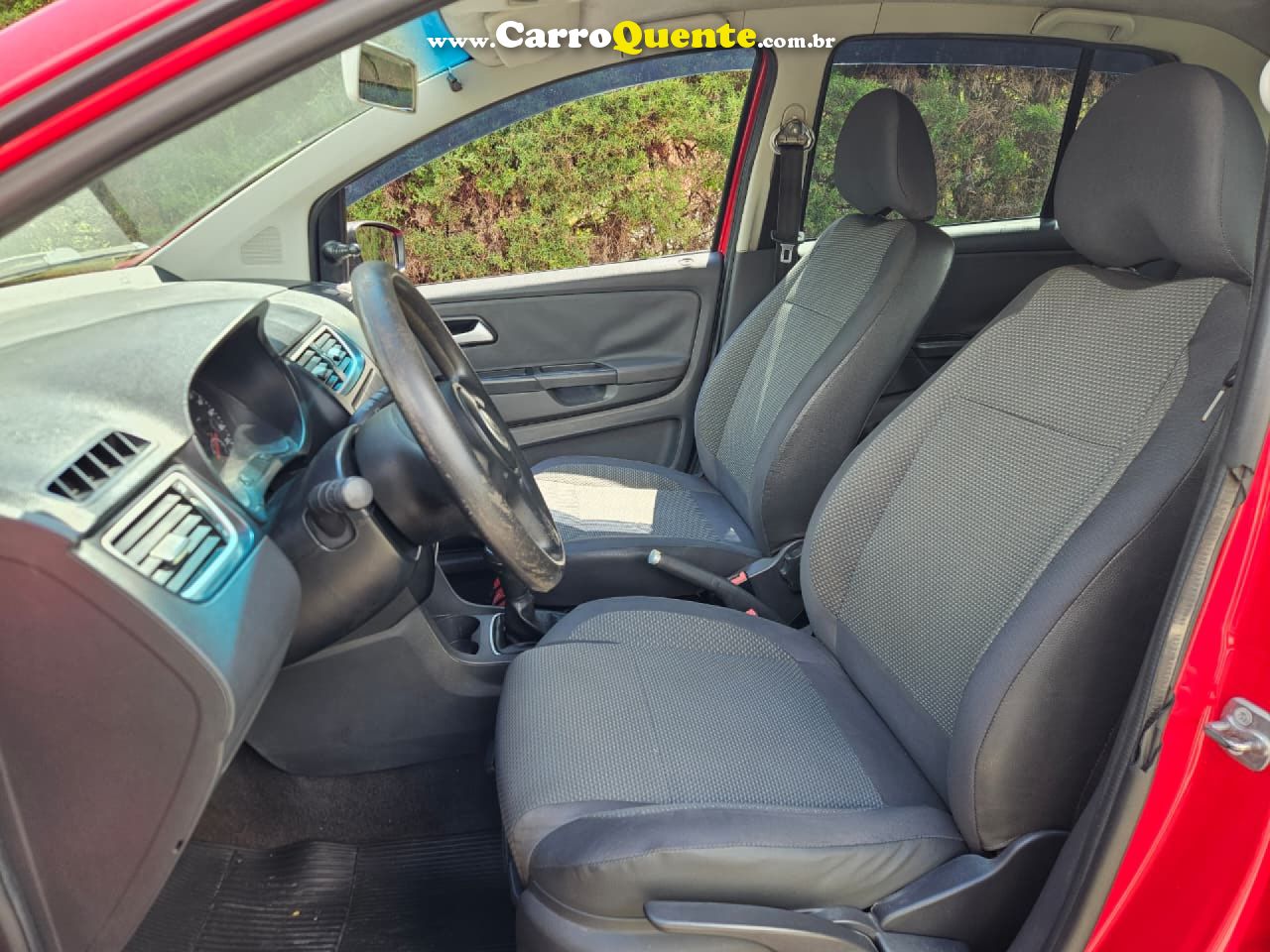 VOLKSWAGEN   FOX 1.0 MI TOTAL FLEX 8V 5P   VERMELHO 2012 1.0 FLEX - Loja