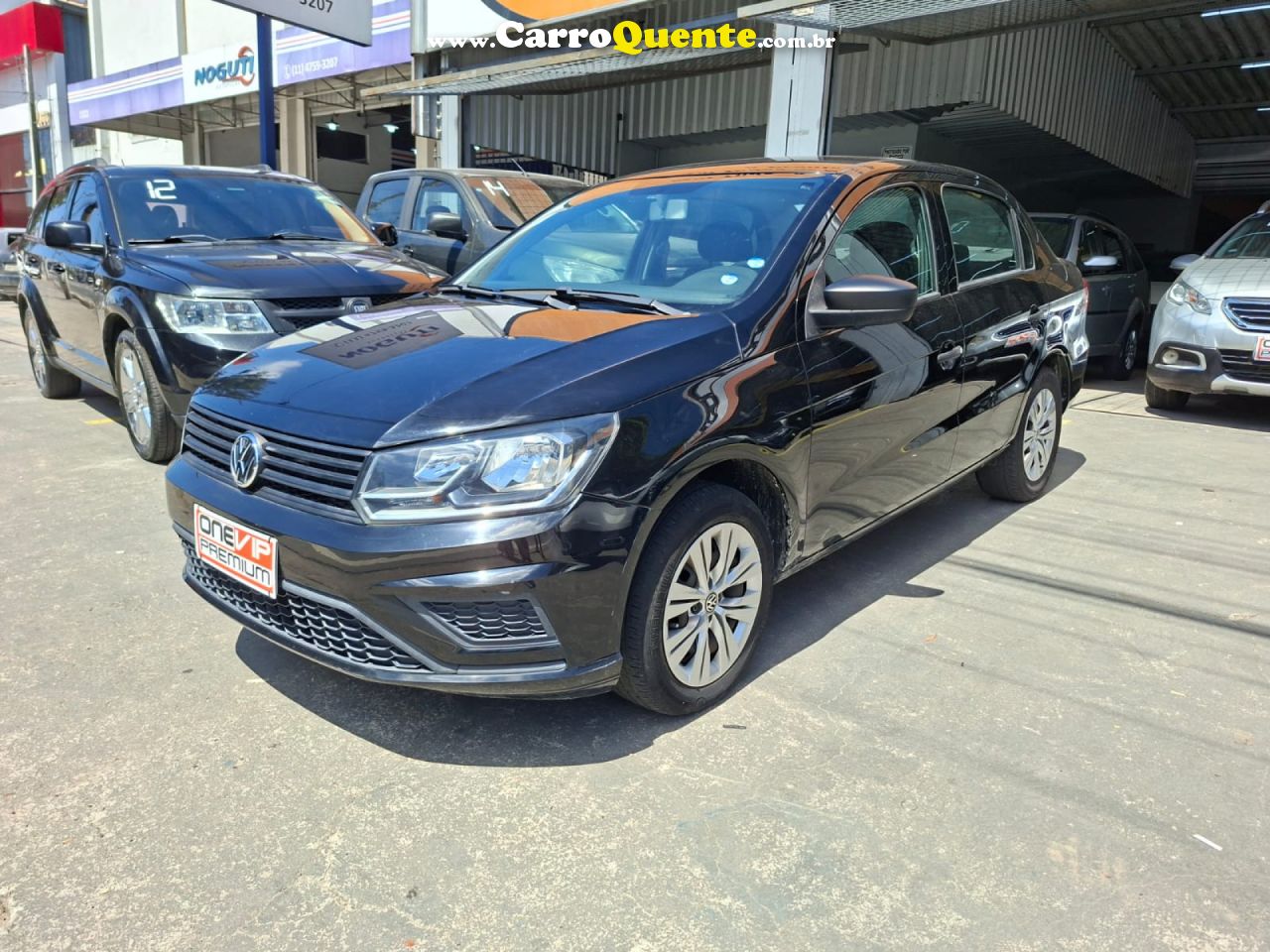 VOLKSWAGEN   VOYAGE 1.0 FLEX 12V 4P   PRETO 2023 1.0 FLEX - Loja