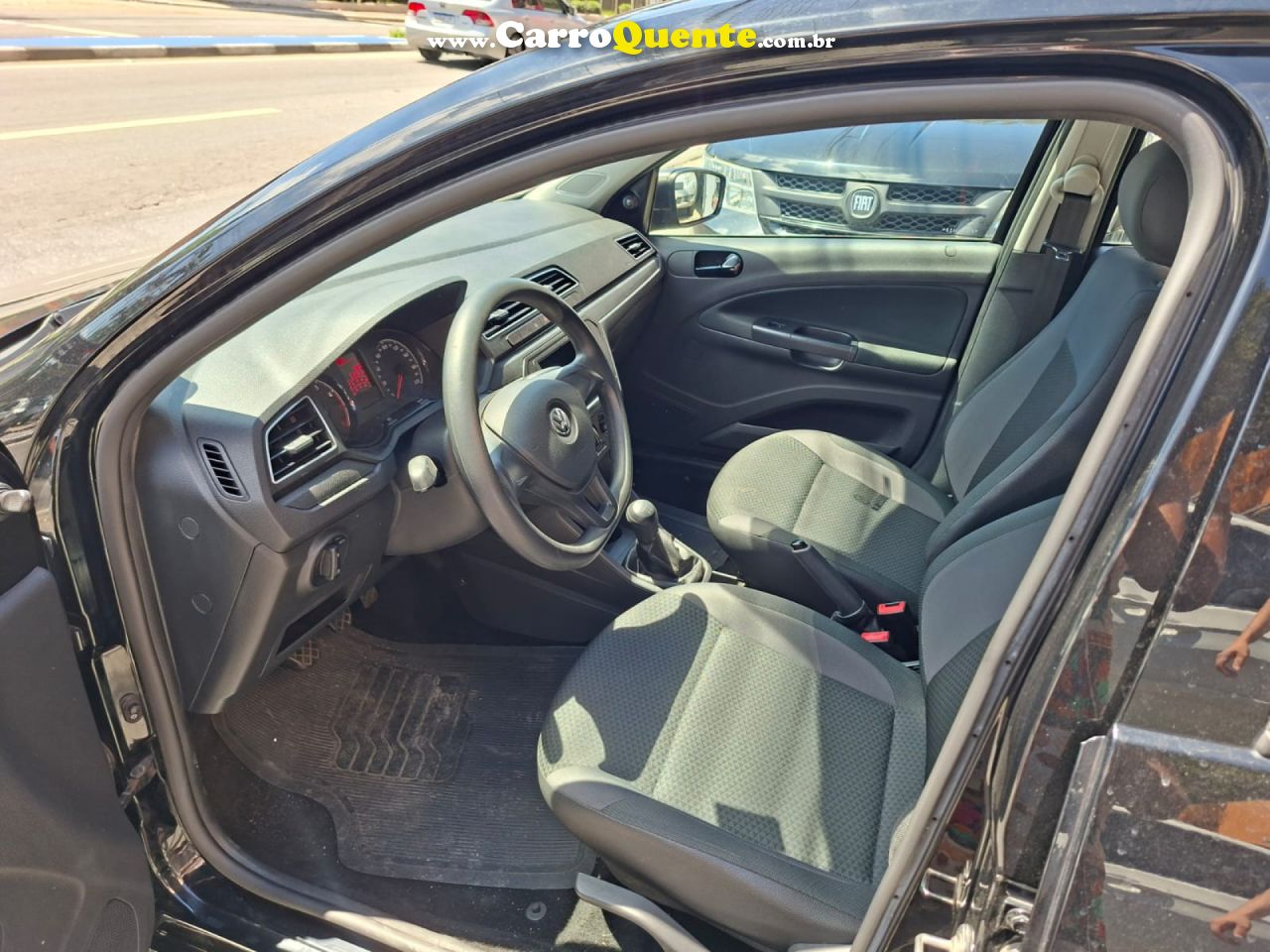 VOLKSWAGEN   VOYAGE 1.0 FLEX 12V 4P   PRETO 2023 1.0 FLEX - Loja