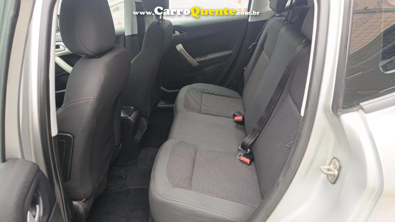 PEUGEOT   2008 ALLURE 1.6 FLEX 16V 5P AUT.   PRATA 2017 1.6 FLEX - Loja