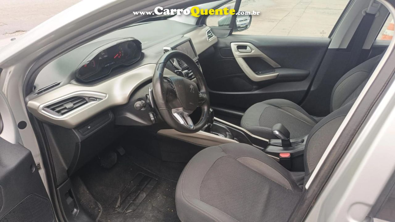 PEUGEOT   2008 ALLURE 1.6 FLEX 16V 5P AUT.   PRATA 2017 1.6 FLEX - Loja