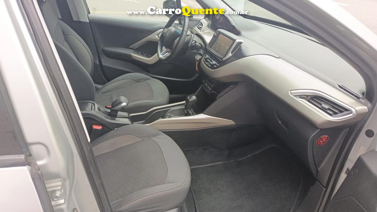PEUGEOT   2008 ALLURE 1.6 FLEX 16V 5P AUT.   PRATA 2017 1.6 FLEX - Loja