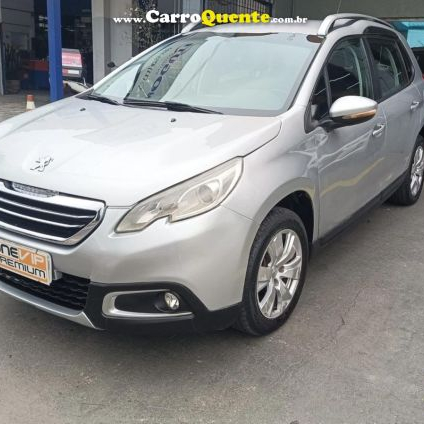 PEUGEOT   2008 ALLURE 1.6 FLEX 16V 5P AUT.   PRATA 2017 1.6 FLEX