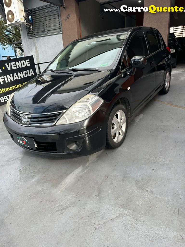 NISSAN   TIIDA S 1.81.8 FLEX 16V  MEC.   PRETO 2012 1.8 FLEX - Loja