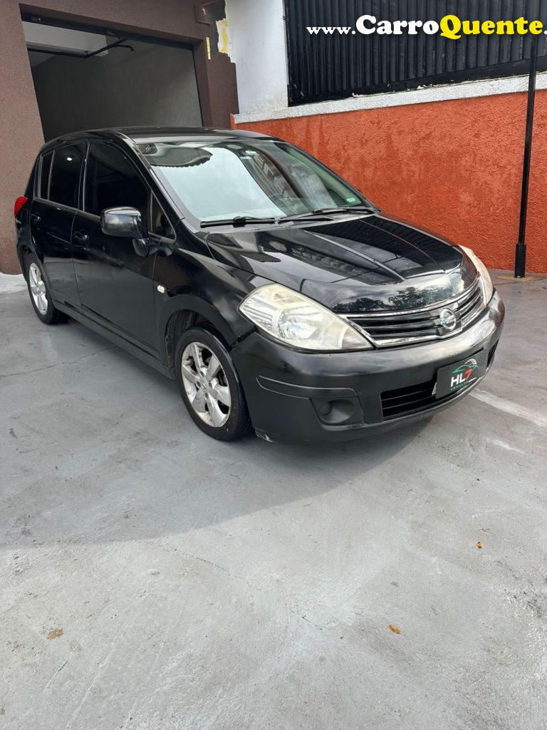 NISSAN   TIIDA S 1.81.8 FLEX 16V  MEC.   PRETO 2012 1.8 FLEX - Loja