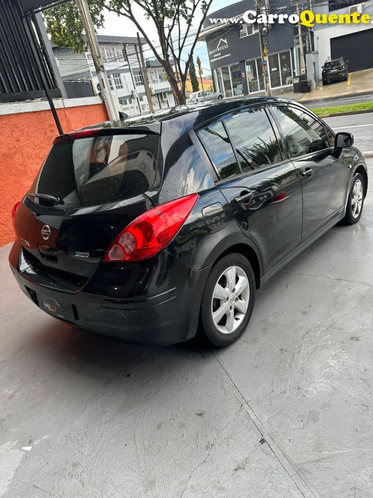 NISSAN   TIIDA S 1.81.8 FLEX 16V  MEC.   PRETO 2012 1.8 FLEX - Loja