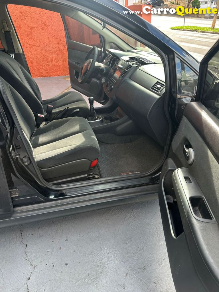 NISSAN   TIIDA S 1.81.8 FLEX 16V  MEC.   PRETO 2012 1.8 FLEX - Loja