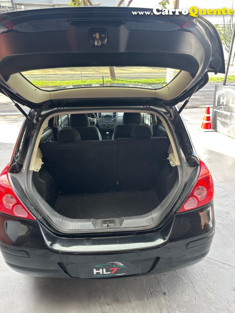 NISSAN   TIIDA S 1.81.8 FLEX 16V  MEC.   PRETO 2012 1.8 FLEX - Loja