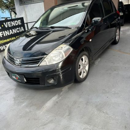 NISSAN   TIIDA S 1.81.8 FLEX 16V  MEC.   PRETO 2012 1.8 FLEX