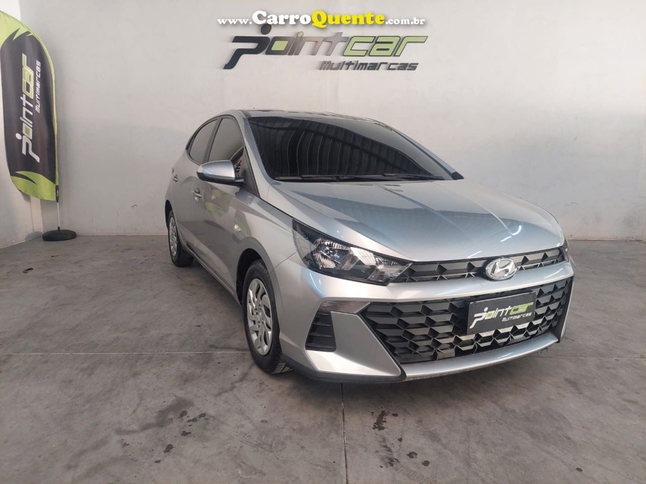 HYUNDAI   HB20 SENSE 1.0 FLEX 12V MEC.   PRATA 2024 1.0 FLEX - Loja