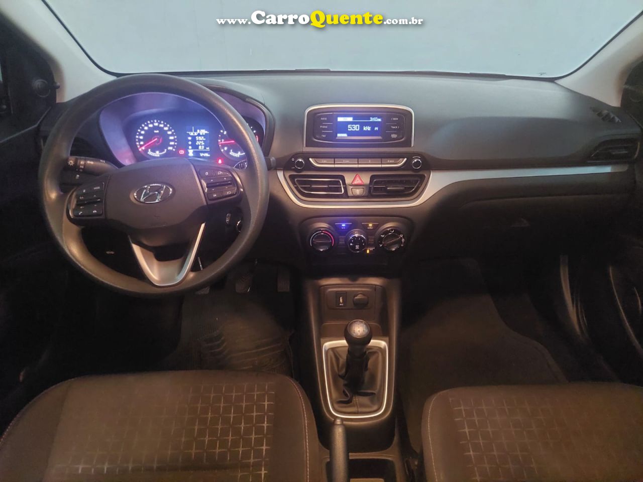 HYUNDAI   HB20 SENSE 1.0 FLEX 12V MEC.   PRATA 2024 1.0 FLEX - Loja