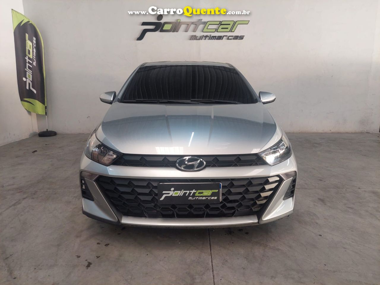HYUNDAI   HB20 SENSE 1.0 FLEX 12V MEC.   PRATA 2024 1.0 FLEX - Loja