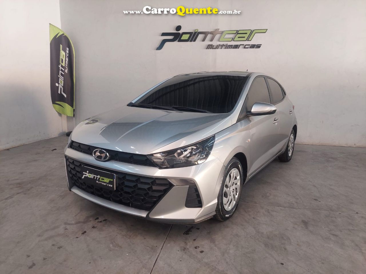 HYUNDAI   HB20 SENSE 1.0 FLEX 12V MEC.   PRATA 2024 1.0 FLEX - Loja