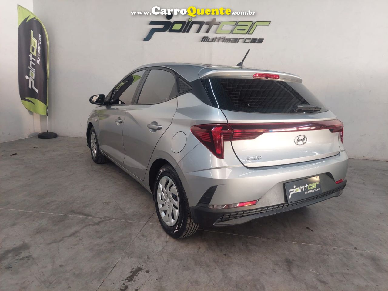 HYUNDAI   HB20 SENSE 1.0 FLEX 12V MEC.   PRATA 2024 1.0 FLEX - Loja