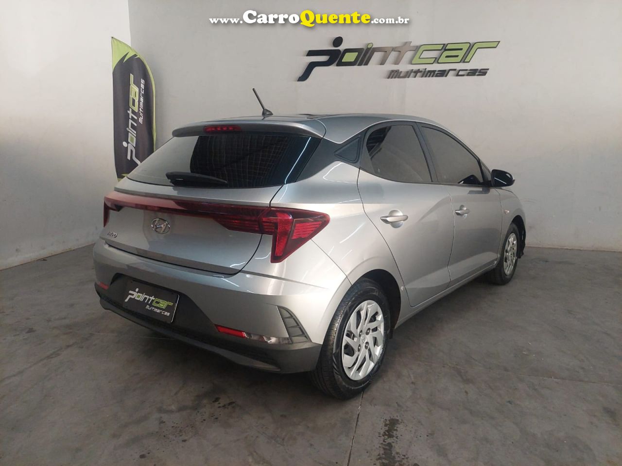 HYUNDAI   HB20 SENSE 1.0 FLEX 12V MEC.   PRATA 2024 1.0 FLEX - Loja