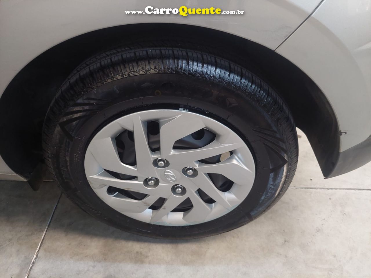 HYUNDAI   HB20 SENSE 1.0 FLEX 12V MEC.   PRATA 2024 1.0 FLEX - Loja