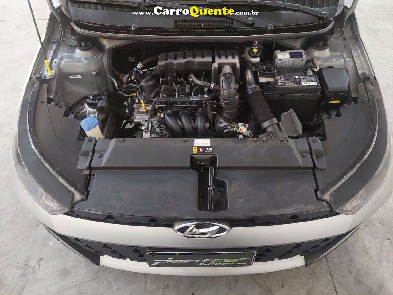 HYUNDAI   HB20 SENSE 1.0 FLEX 12V MEC.   PRATA 2024 1.0 FLEX - Loja