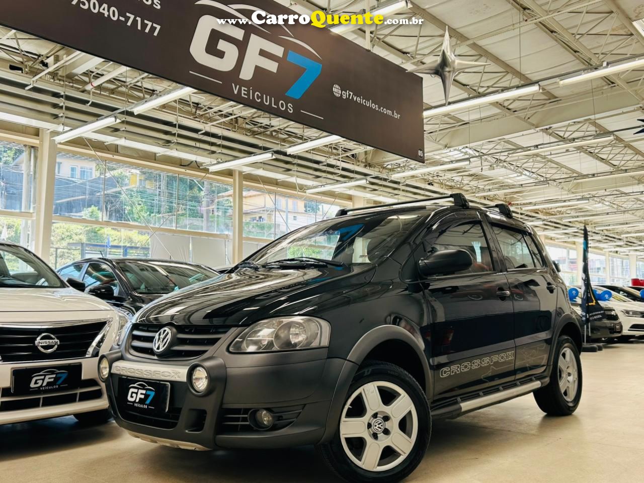 VOLKSWAGEN   CROSSFOX 1.6 MI TOTAL FLEX 8V 5P   PRETO 2010 1.6 FLEX - Loja