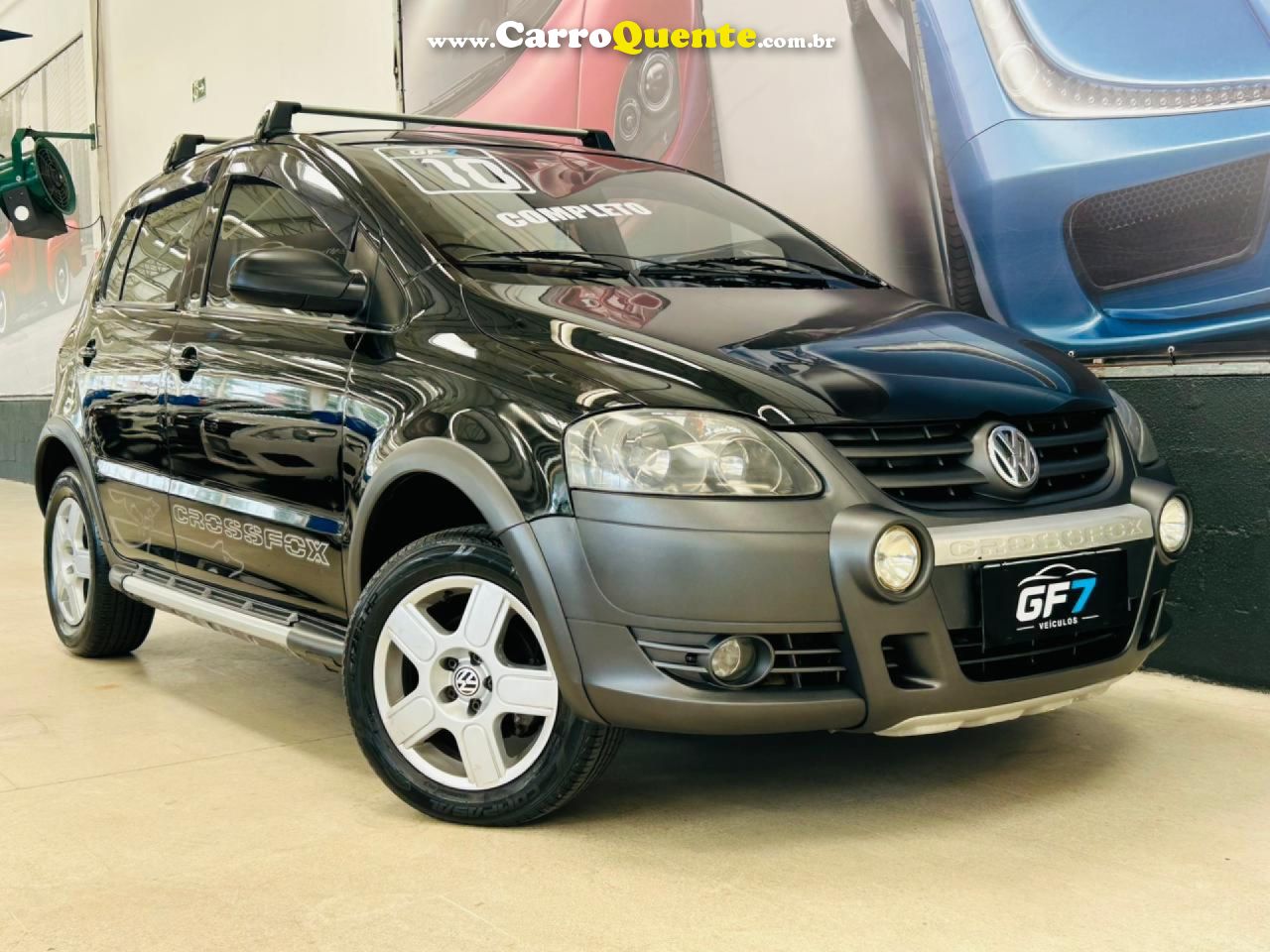 VOLKSWAGEN   CROSSFOX 1.6 MI TOTAL FLEX 8V 5P   PRETO 2010 1.6 FLEX - Loja