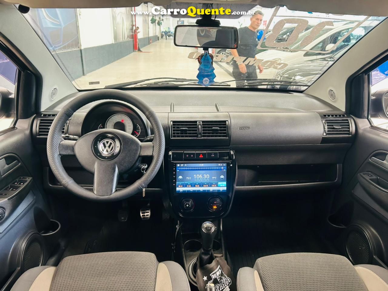 VOLKSWAGEN   CROSSFOX 1.6 MI TOTAL FLEX 8V 5P   PRETO 2010 1.6 FLEX - Loja
