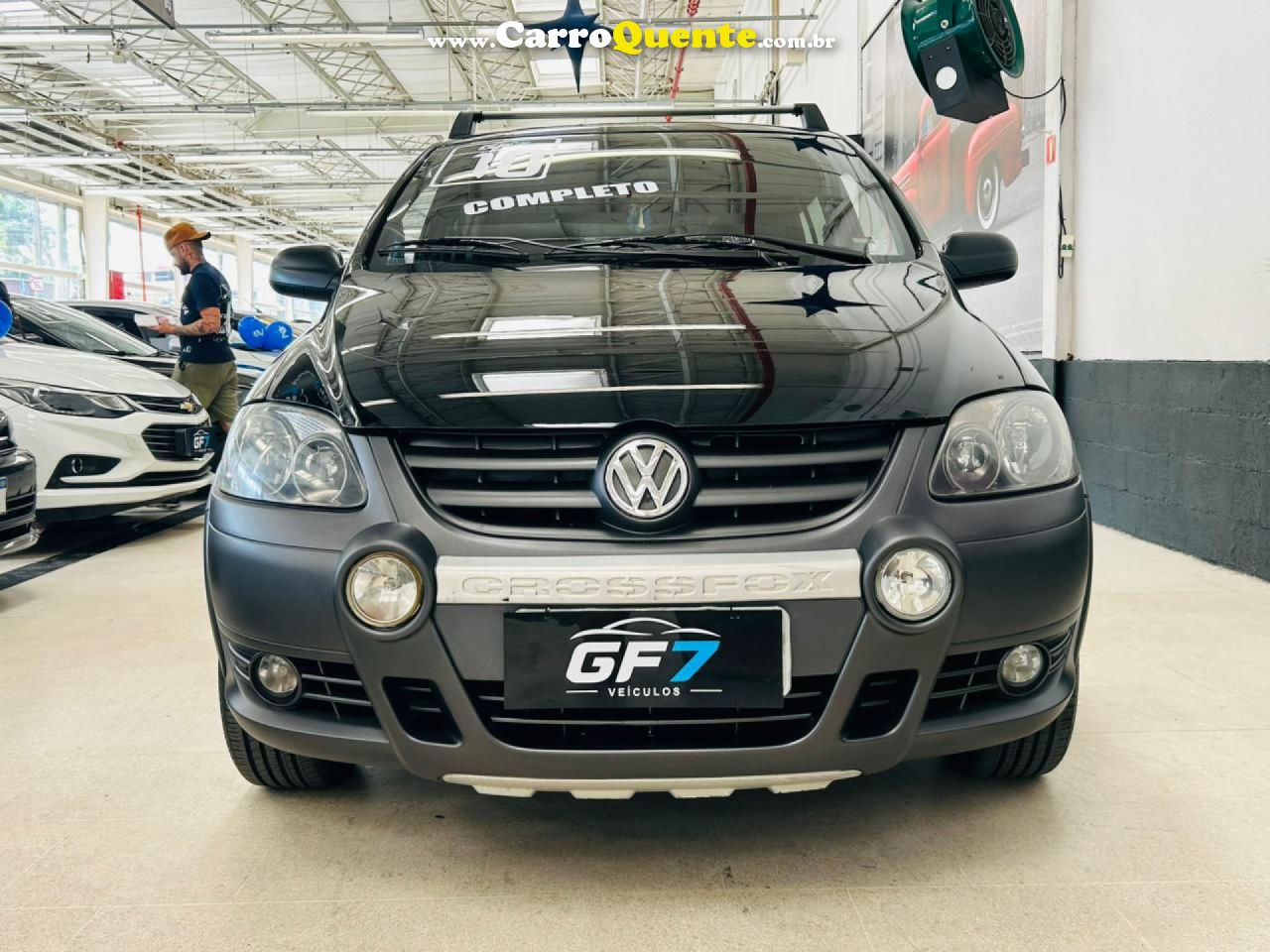 VOLKSWAGEN   CROSSFOX 1.6 MI TOTAL FLEX 8V 5P   PRETO 2010 1.6 FLEX - Loja