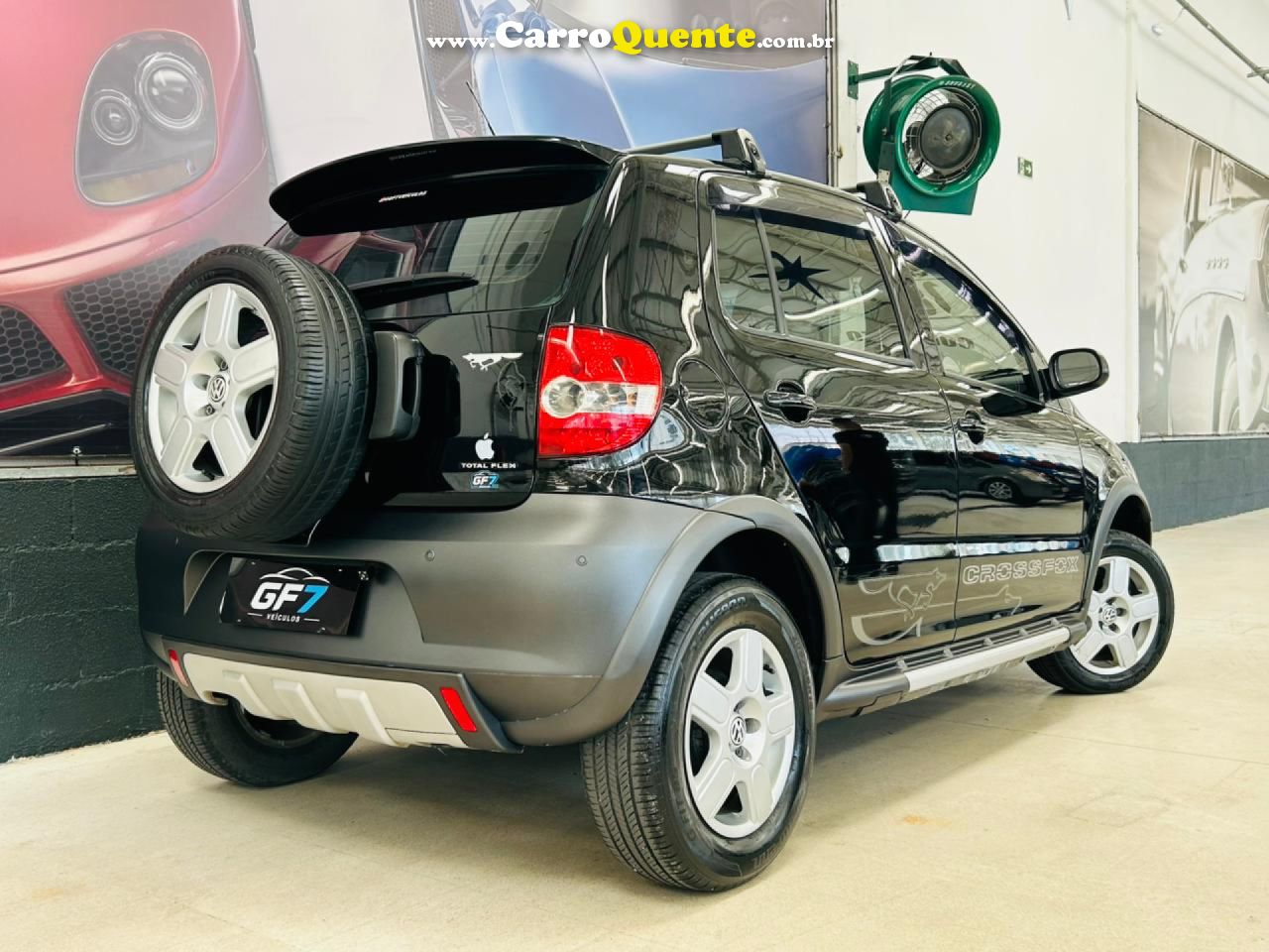 VOLKSWAGEN   CROSSFOX 1.6 MI TOTAL FLEX 8V 5P   PRETO 2010 1.6 FLEX - Loja
