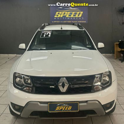 RENAULT   DUSTER DAKAR 4X2 1.6 HI-FLEX 16V MEC.   BRANCO 2017 1.6 FLEX