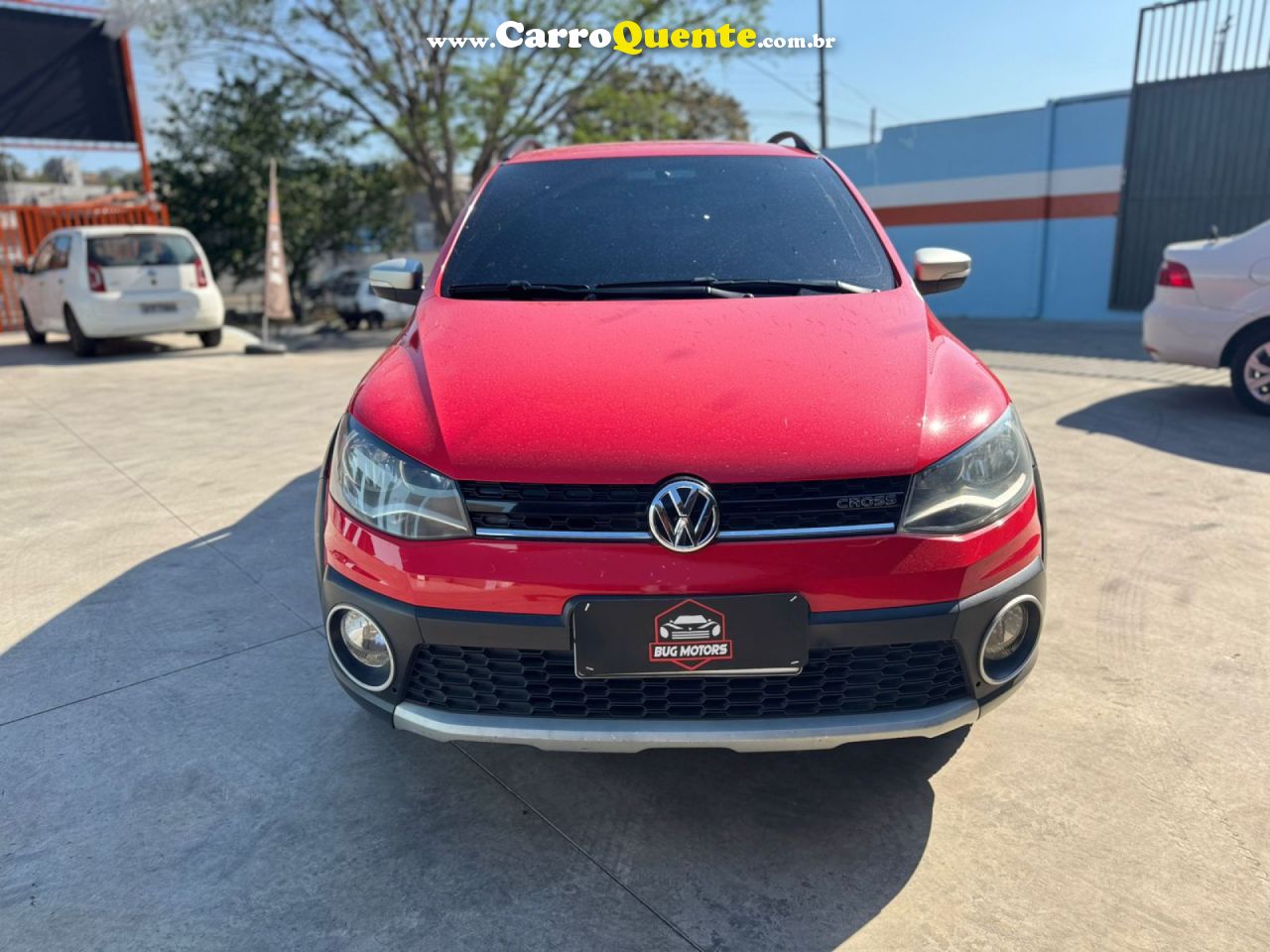 VOLKSWAGEN   SAVEIRO CROSS 1.6 MI TOTAL FLEX 8V CE   VERMELHO 2014 1.6 FLEX - Loja