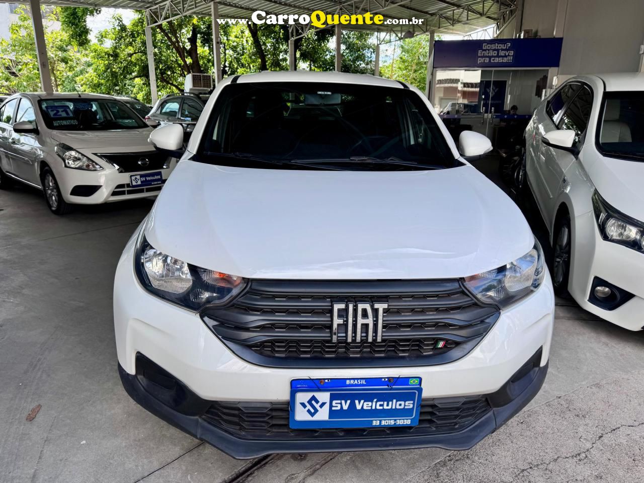 FIAT   STRADA FREEDOM CABINE DUPLA   BRANCO 2024 1.4 GASOLINA - Loja