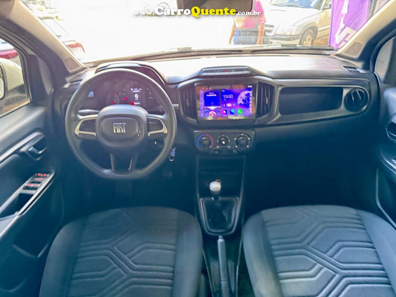 FIAT   STRADA FREEDOM CABINE DUPLA   BRANCO 2024 1.4 GASOLINA - Loja