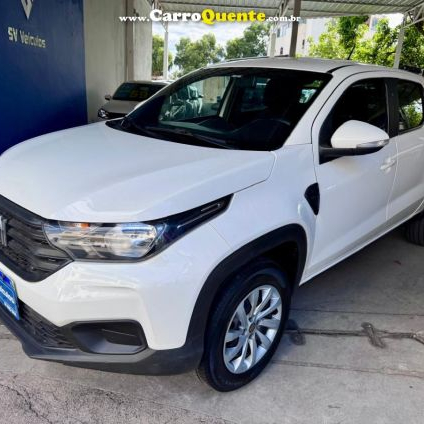 FIAT   STRADA FREEDOM CABINE DUPLA   BRANCO 2024 1.4 GASOLINA