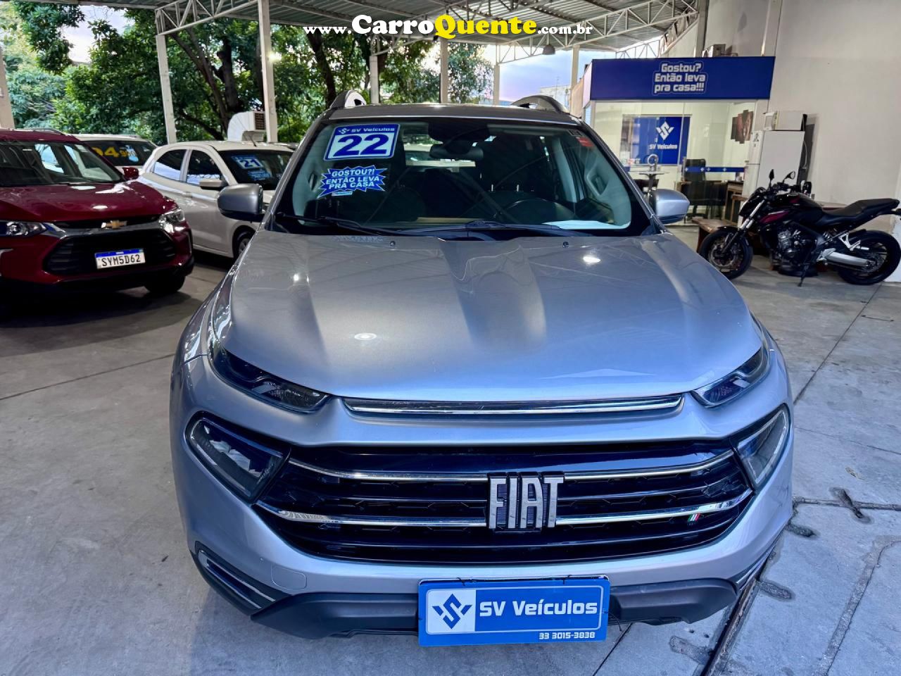 FIAT   TORO FREED AT 9 4X4   PRATA 2022 2.0 DIESEL - Loja