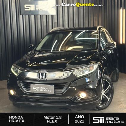 HONDA   HR-V EX 1.8 FLEXONE 16V 5P AUT.   PRETO 2021 1.8 GASOLINA